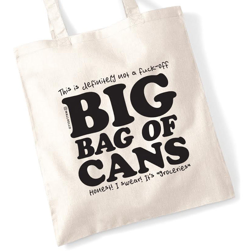 Bag of Cans Tote Bag