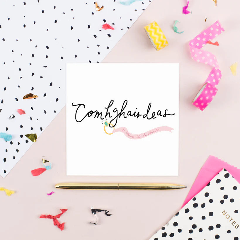 Comhghairdeas Card