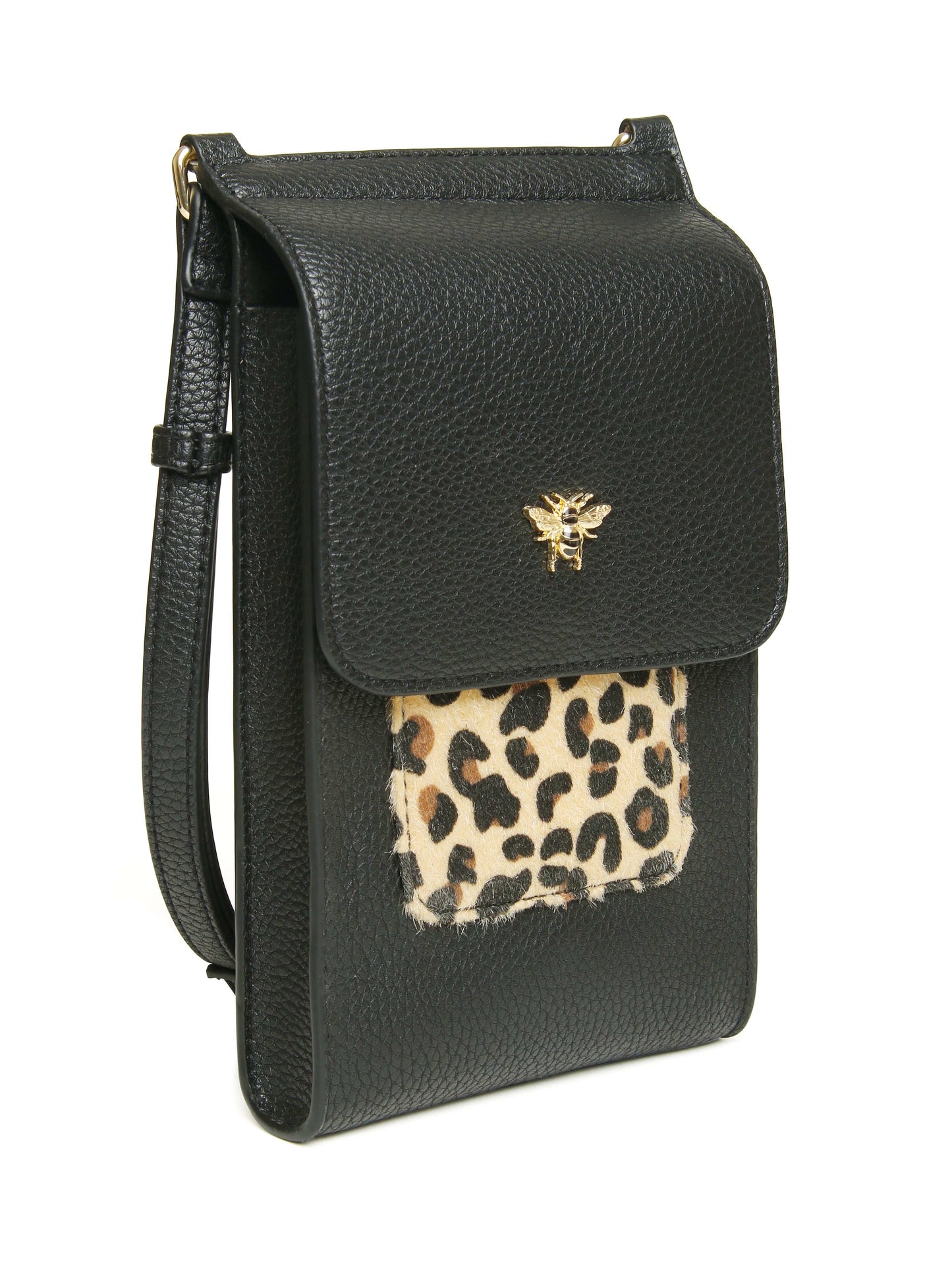Leopard mini Bloomsbury bag