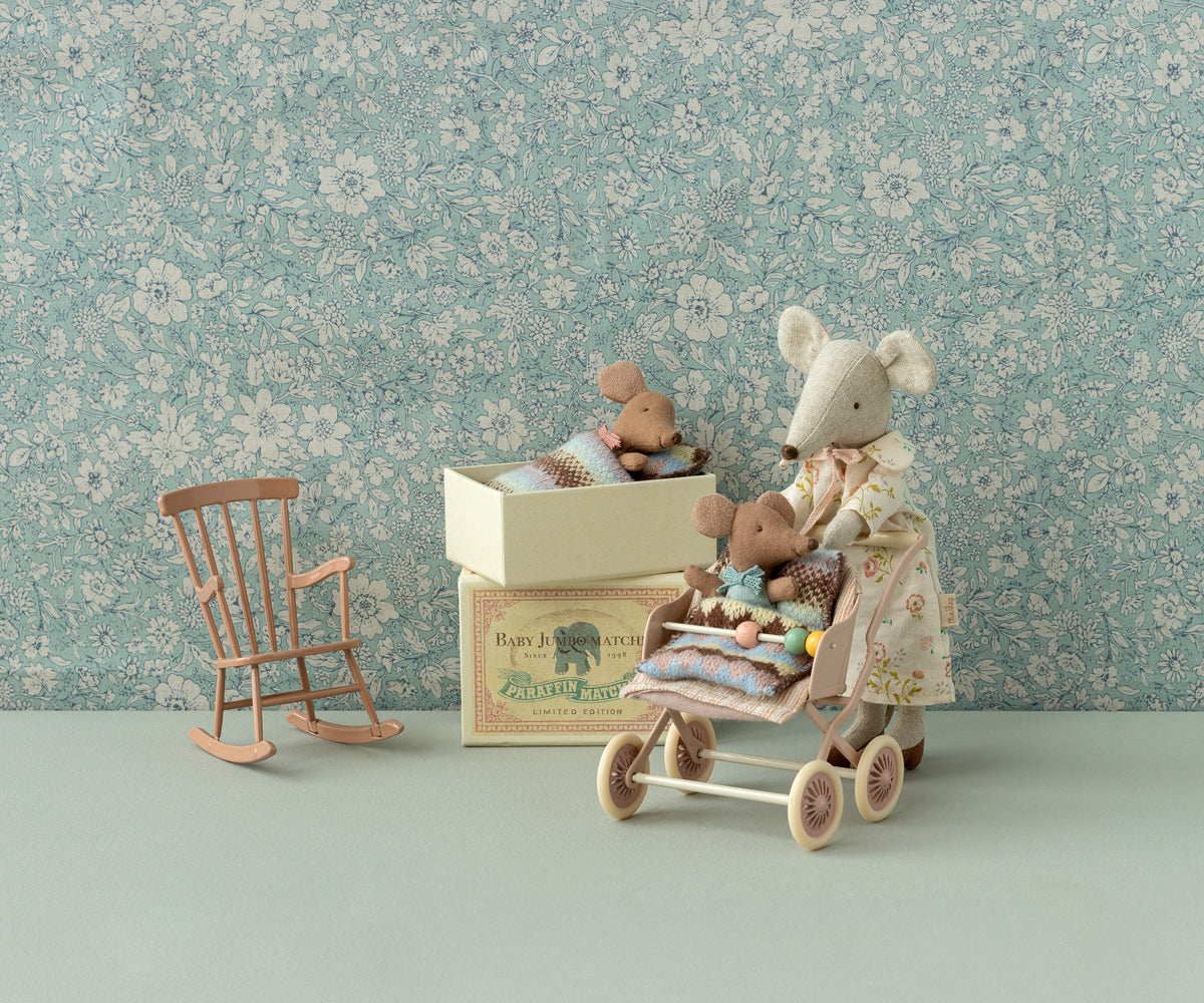 Mini Rocking Chair Dark Powder