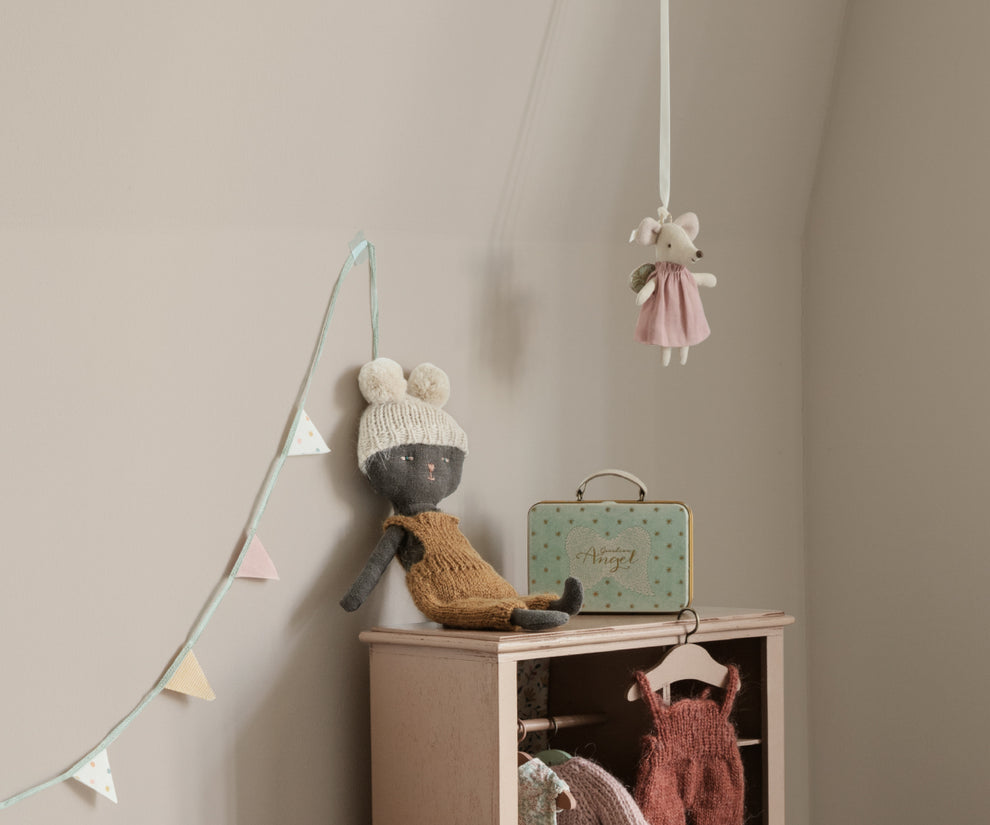 Angel Mouse in Suitcase - Maileg