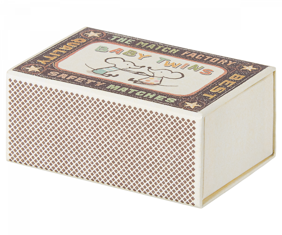 Miniature twins in matchbox