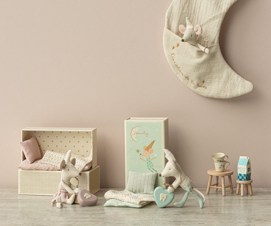 Tooth fairy matchbox pink