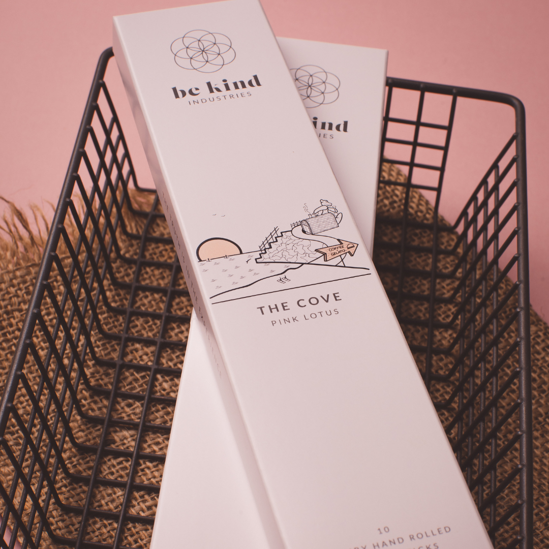 Pink Lotus Incense - Be Kind Industries