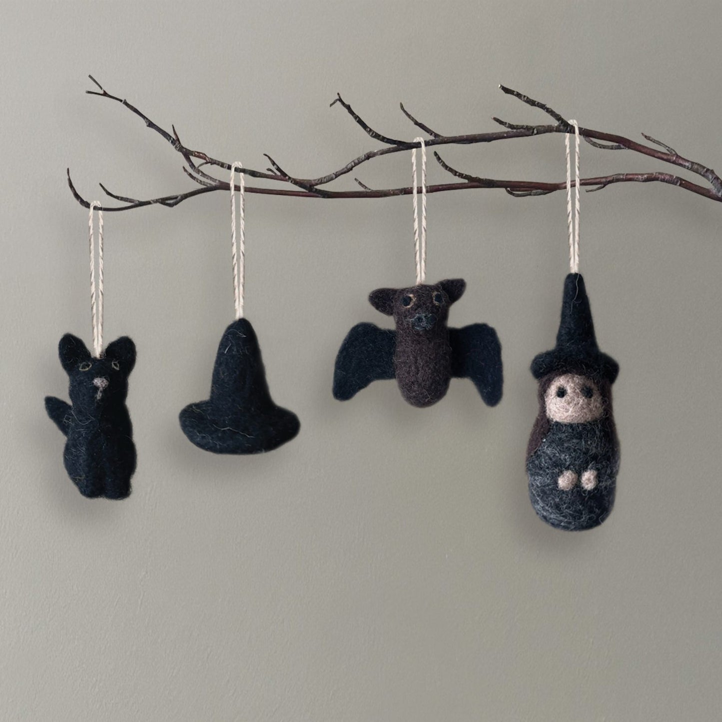 Witches Black felt hat
