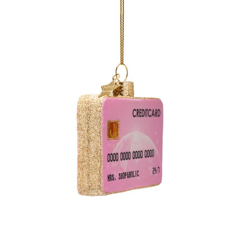 Pink credit card