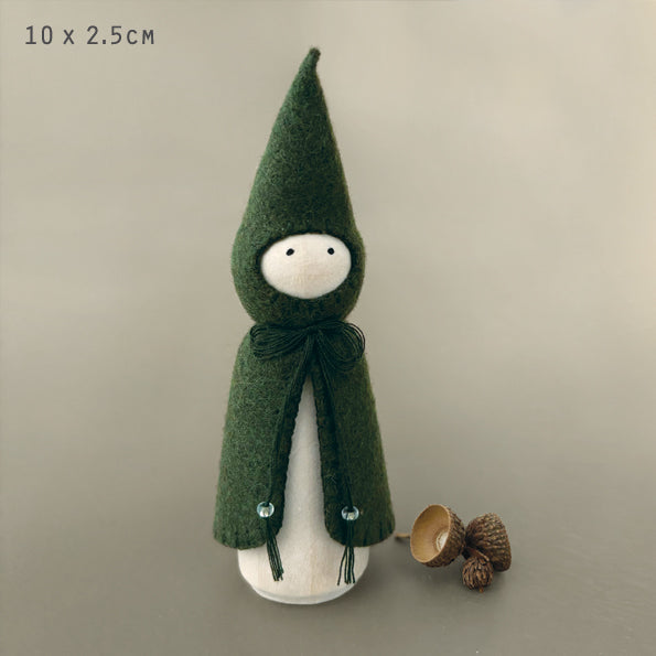 Woodland folk Lg Green
