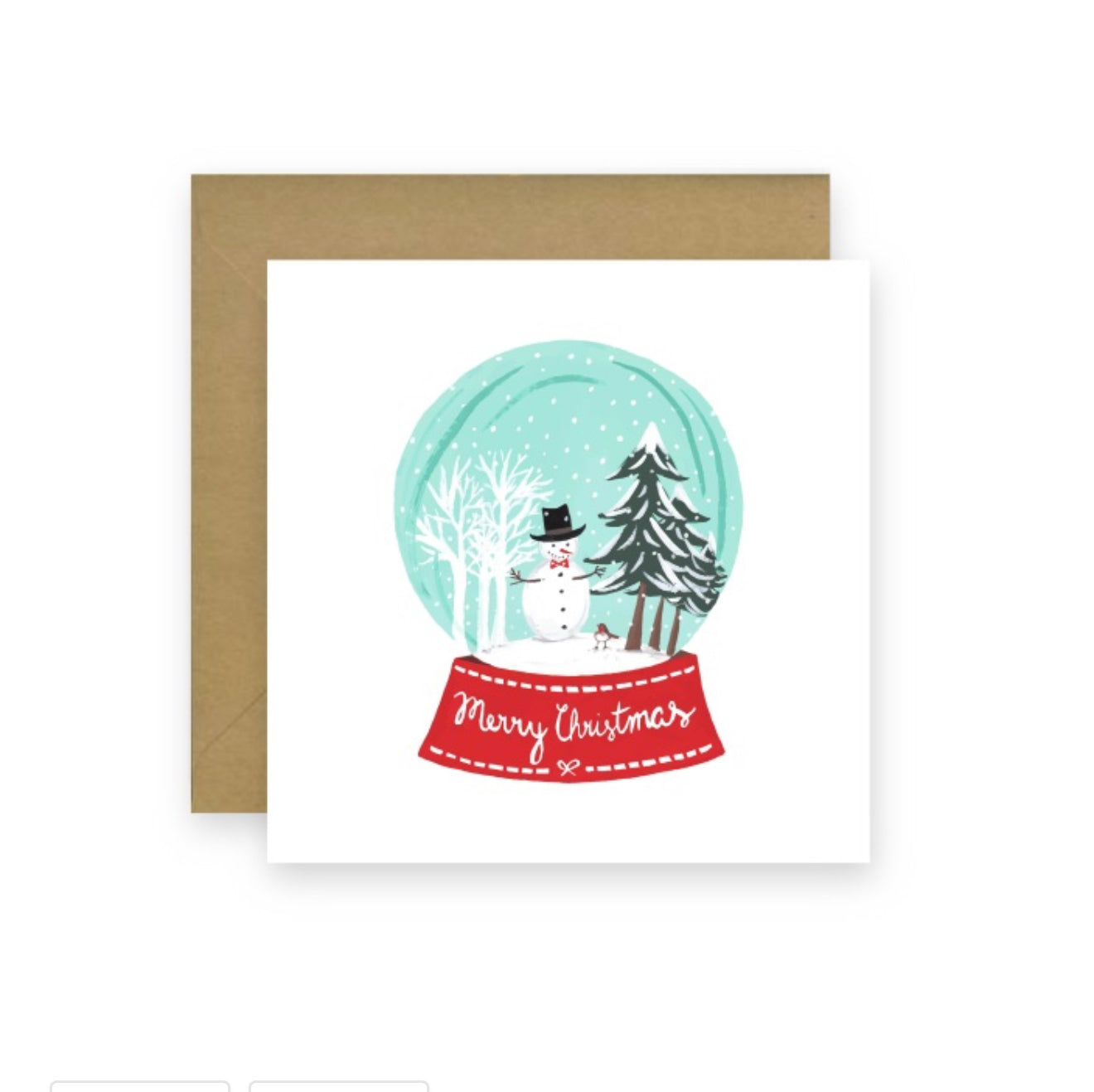 Merry Christmas Snow Globe