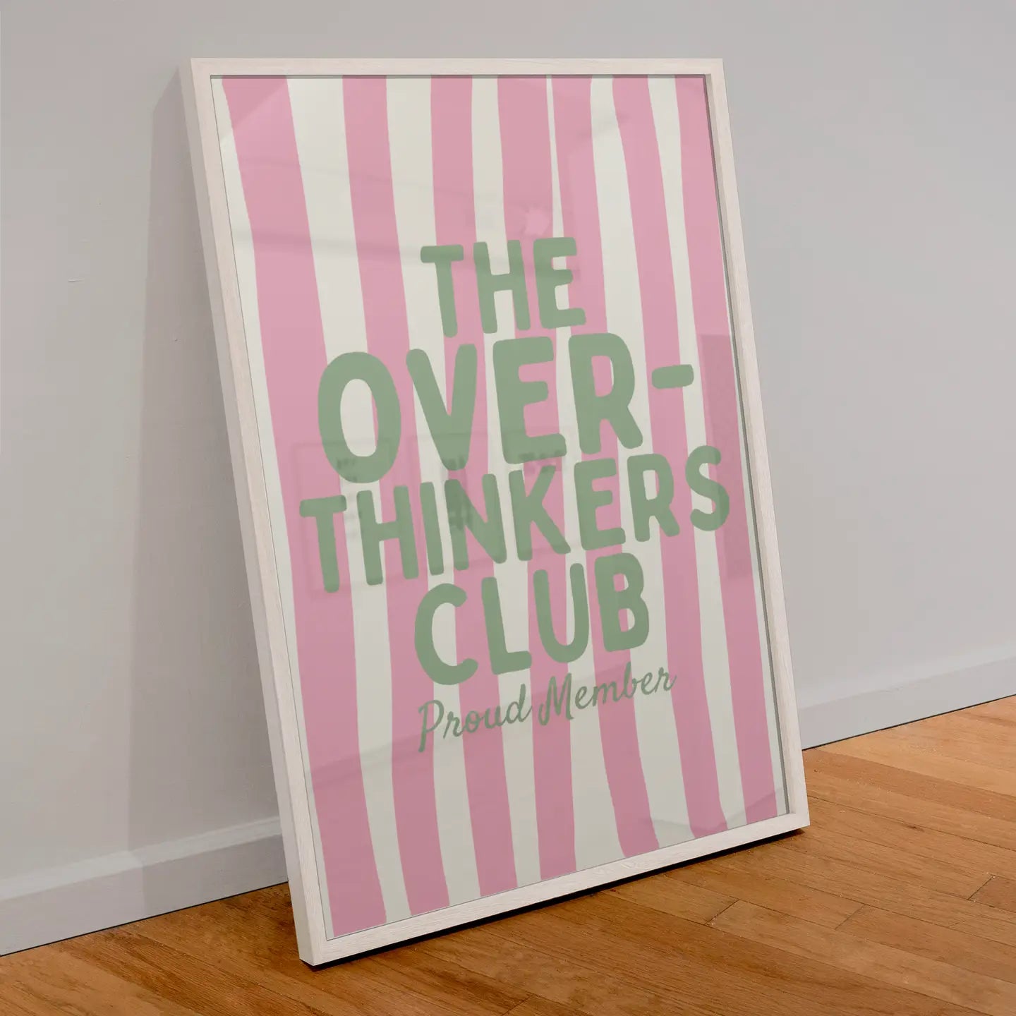 The Over-Thinkers Club A4 Print