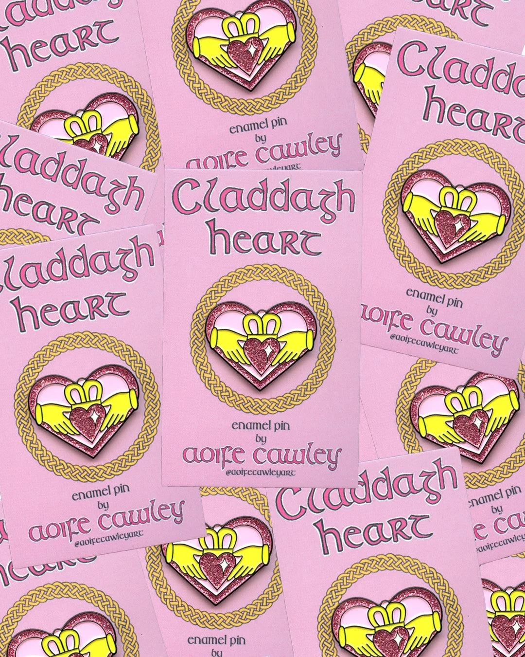 Claddagh Heart pin