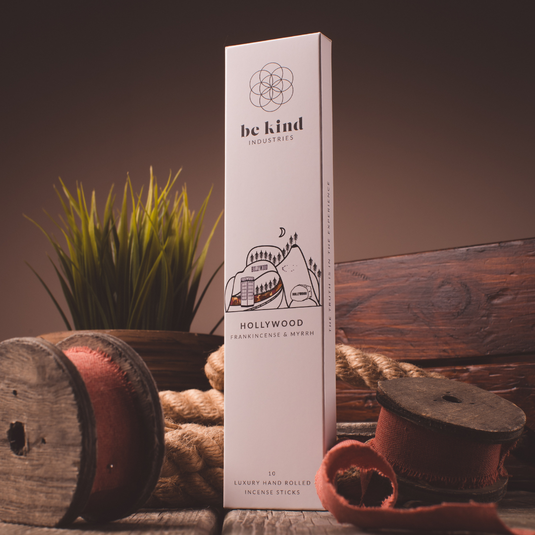 Frankincense & Myrrh Incense - Be Kind Industries