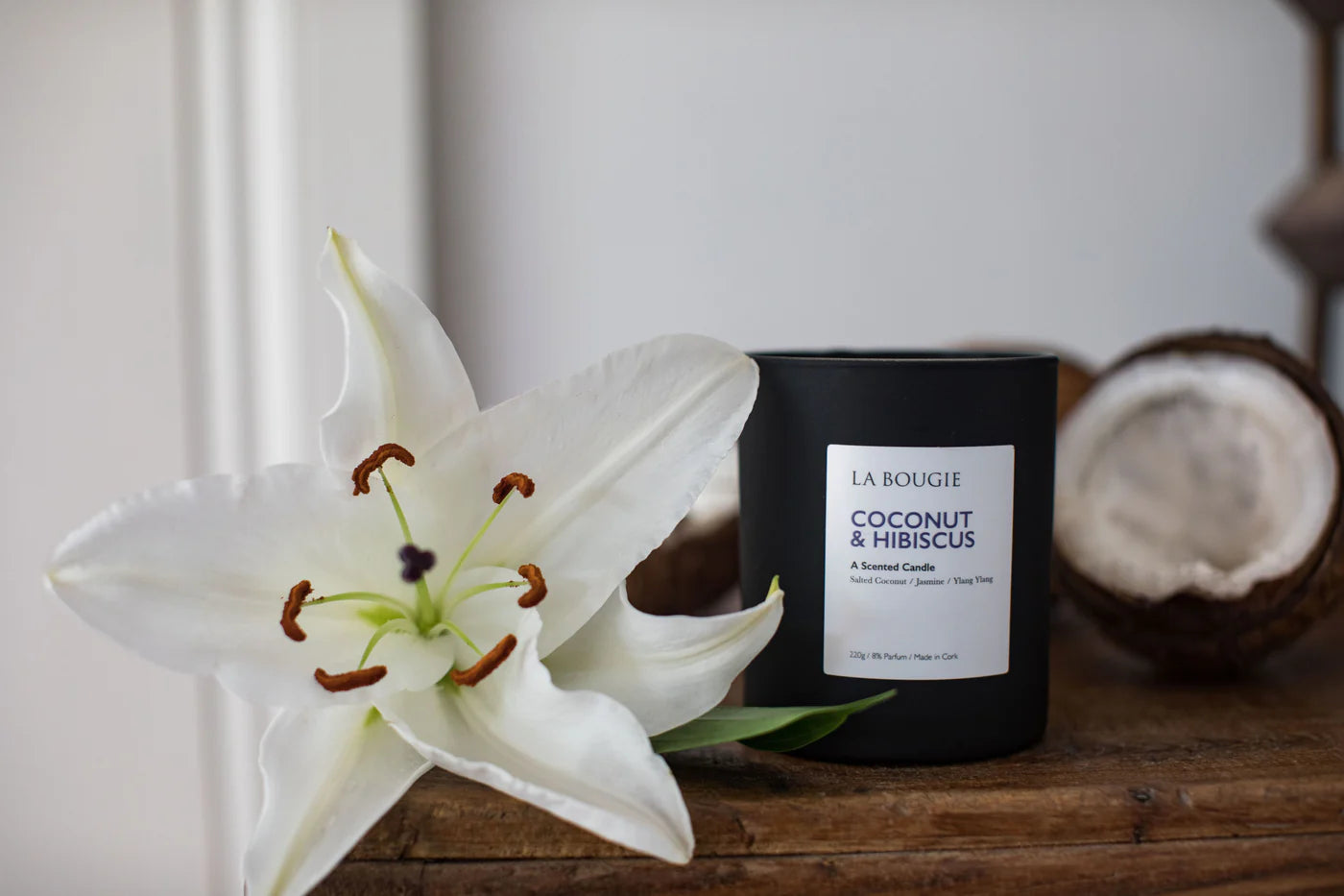 Coconut & Hibiscus Candle