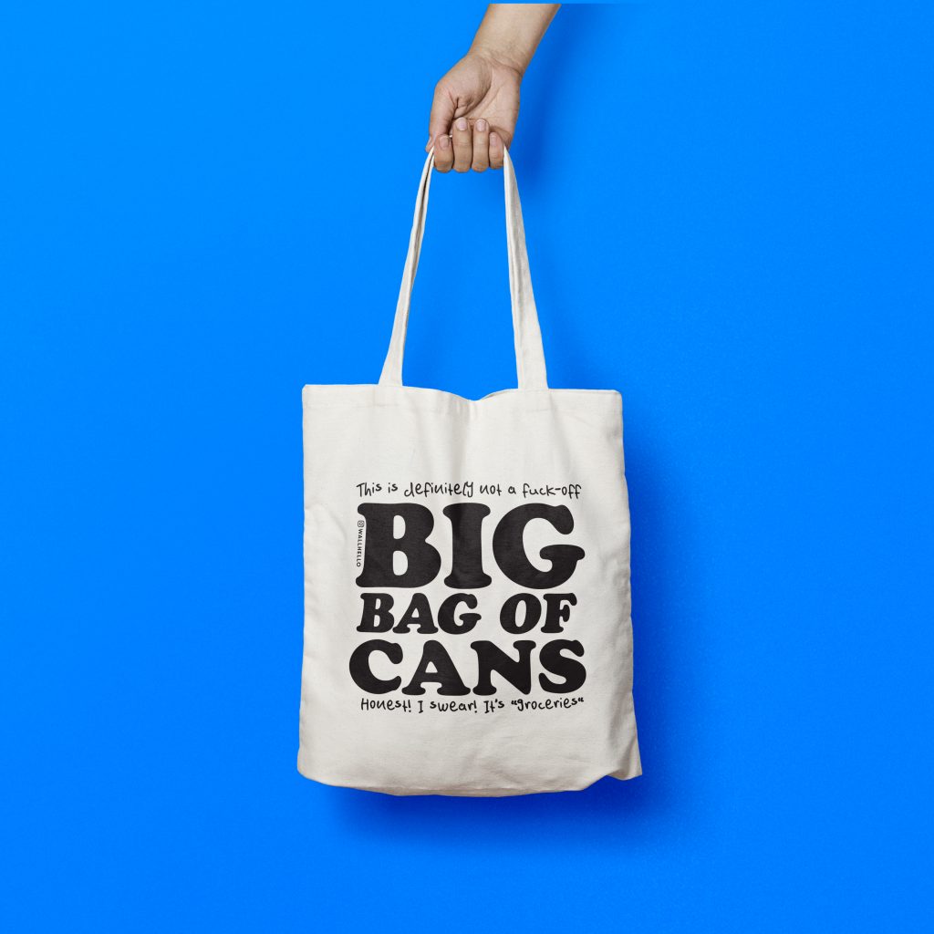 Bag of Cans Tote Bag