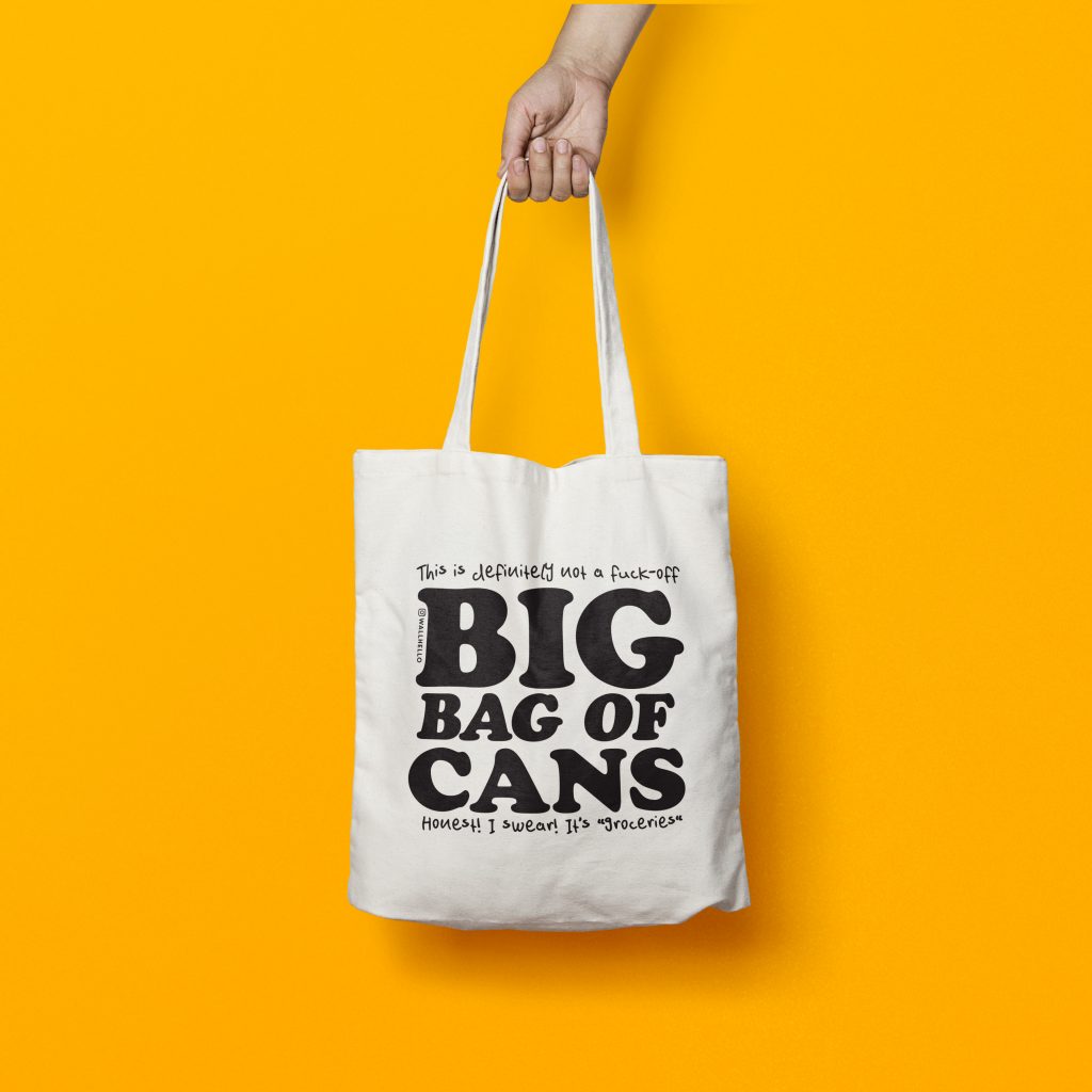 Bag of Cans Tote Bag