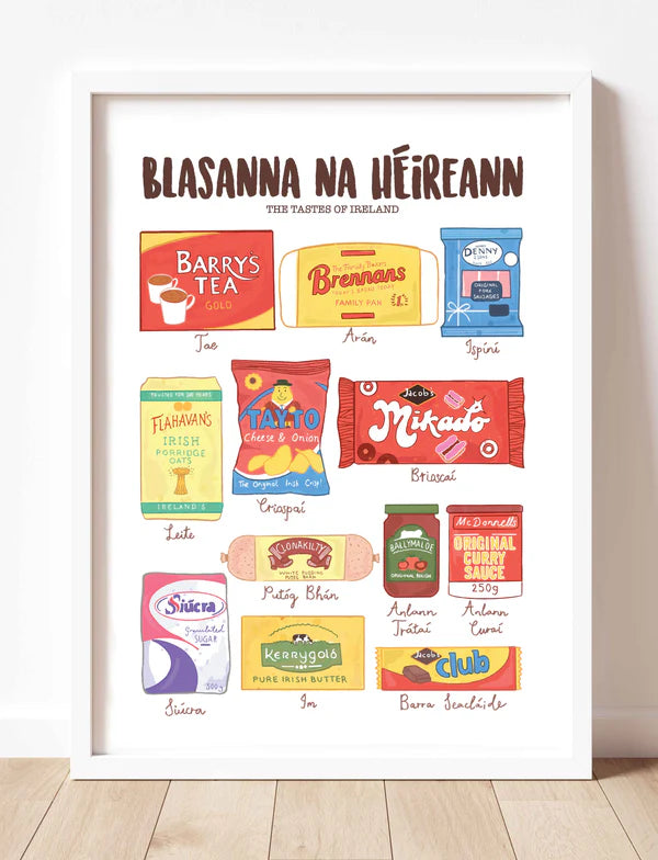 Irish Grocery A4 Print