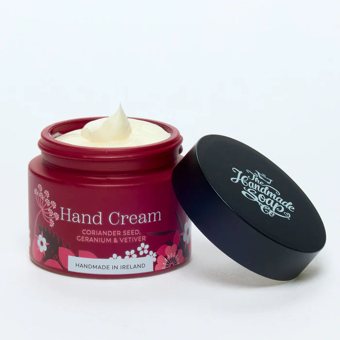 Coriander Seed, Geranium & Vetiver Hand Cream - The Handmade Soap