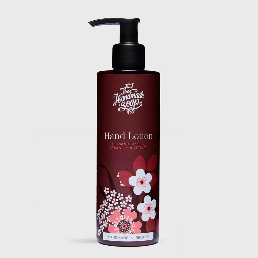 Coriander seed,geranium & vetiver hand lotion