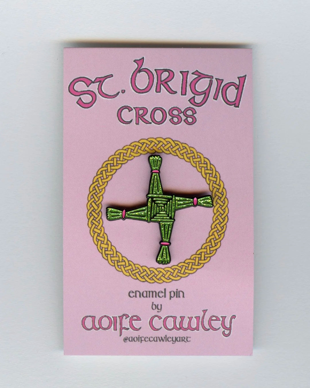 Brigid Cross Pin Aoife Cawley