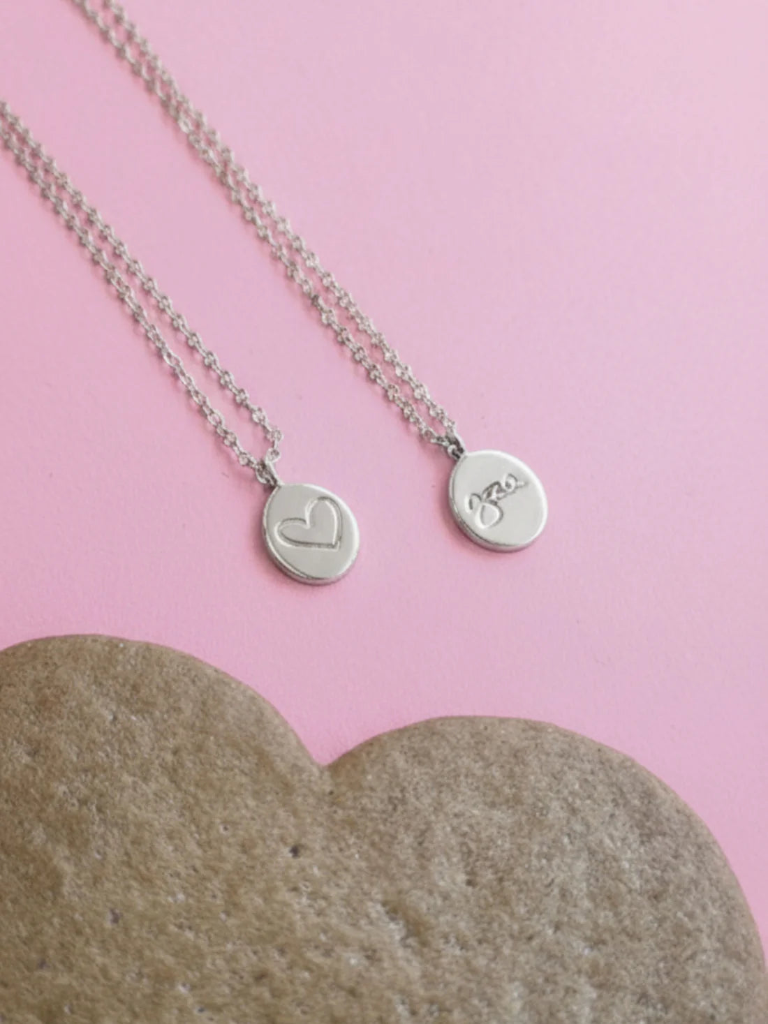 From the heart Silver Necklace