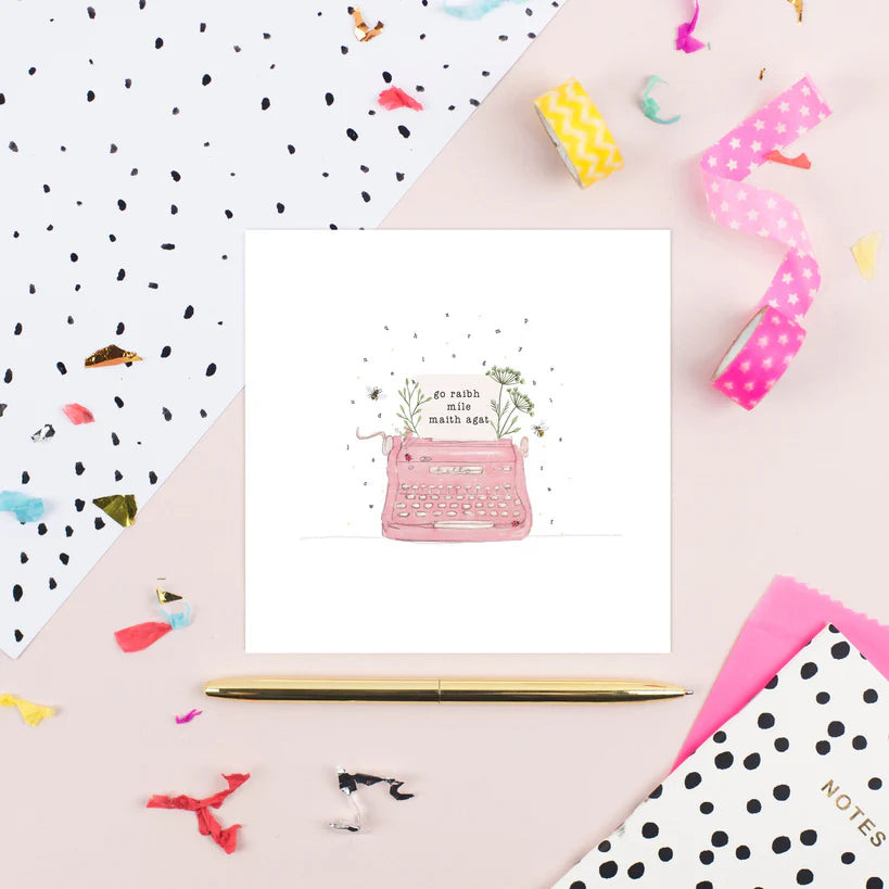 Go raibh mile maith agat Card