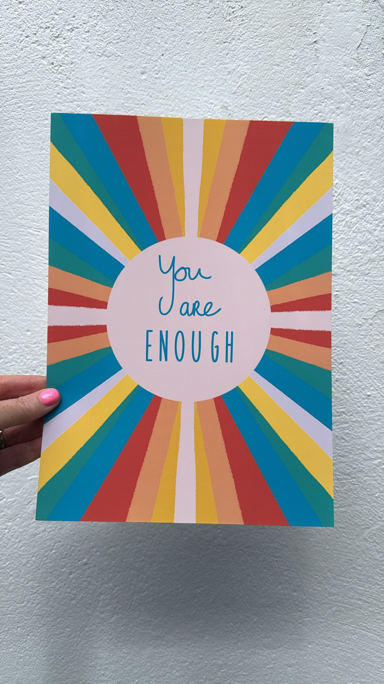 You are enough A4 Print