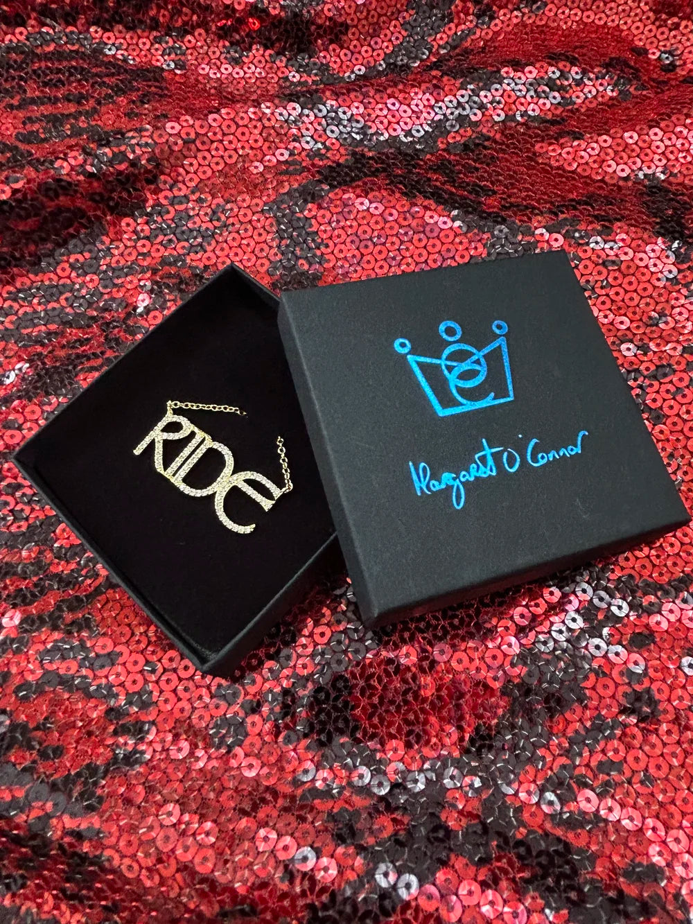 Ride Blingy Necklace -Margaret O Connor