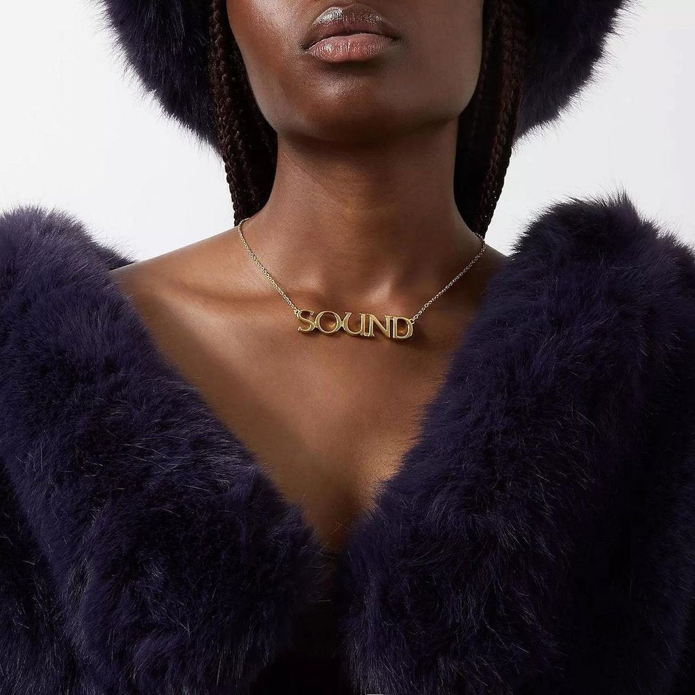 Sound Necklace Small 44mm-Margaret O Connor