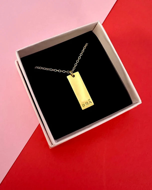 Gra Bar Necklace
