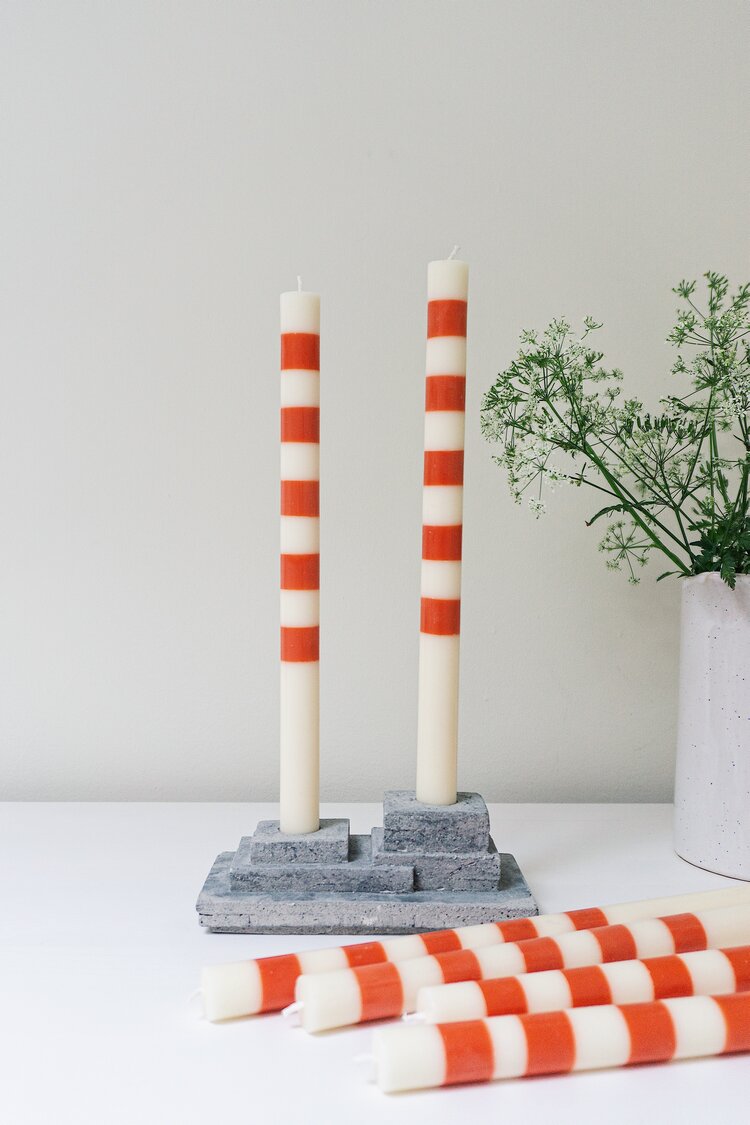 Pigeon house candle set