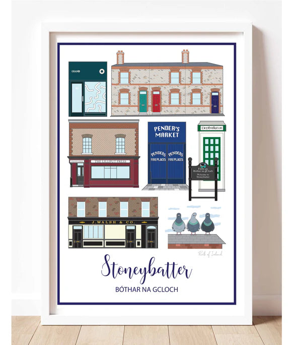 Stoneybatter A3 Print