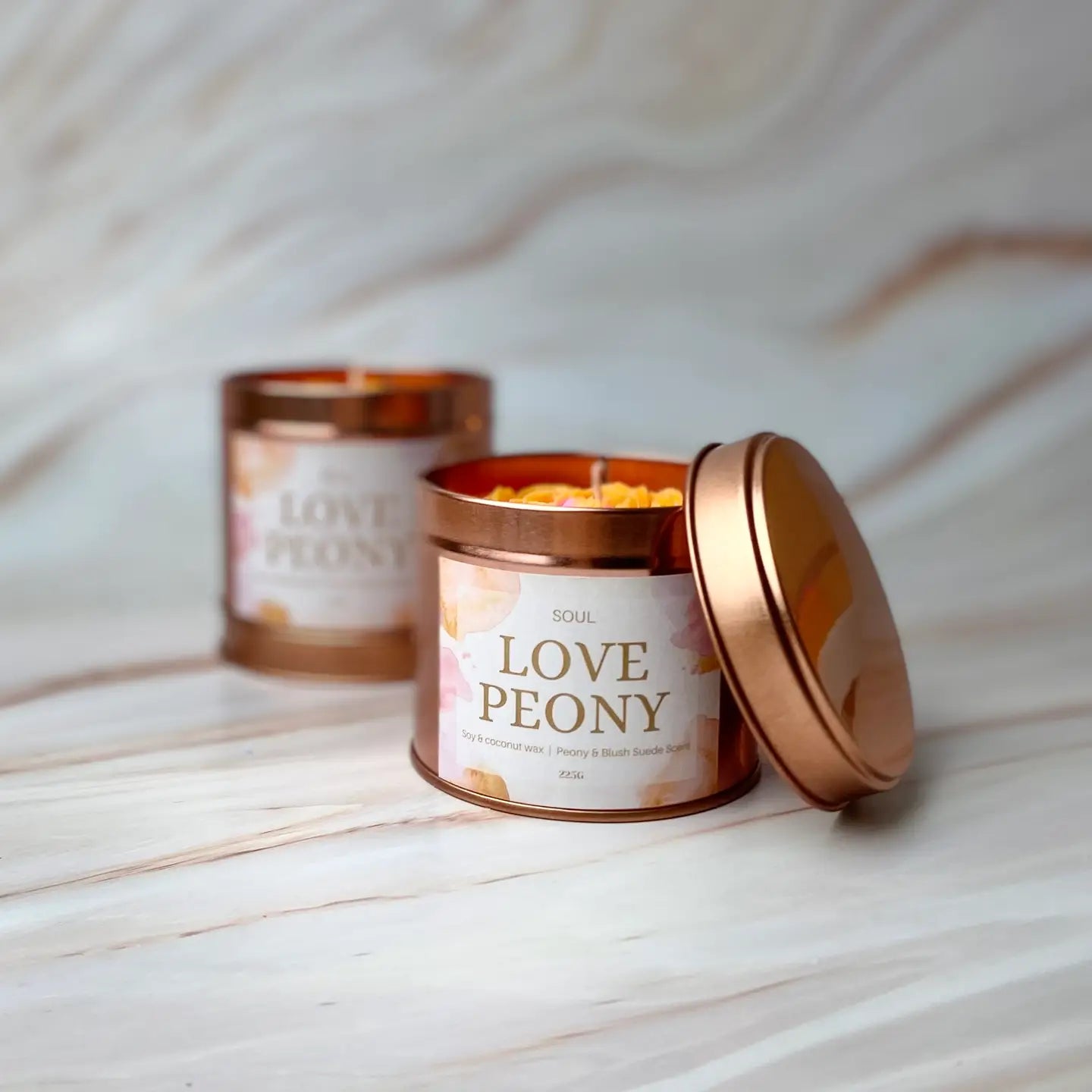 Love Peony Candle