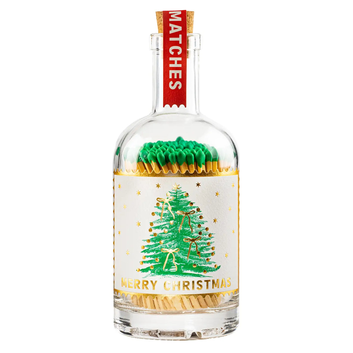 Christmas Tree Bottle Matches