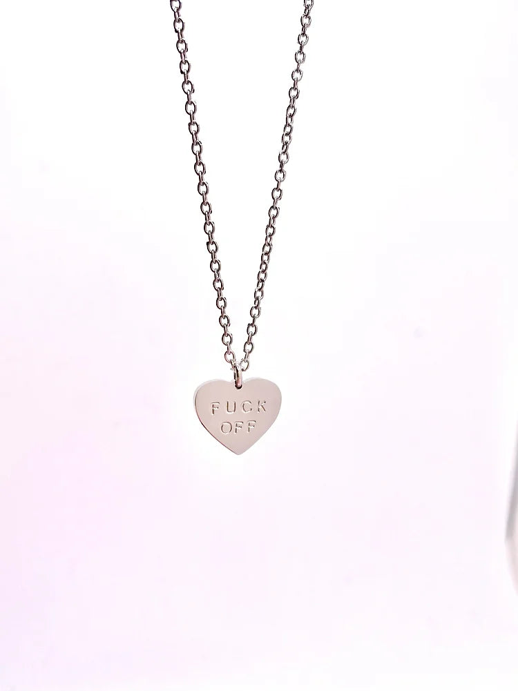 Fuck off mini heart - Rudies & Co