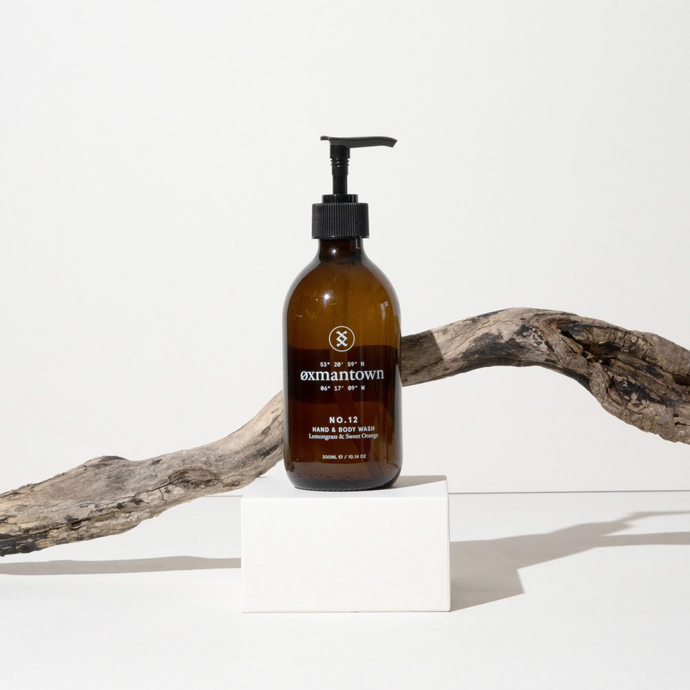 No12. Lemongrass & Sweet Orange Hand & Body Wash - Oxmantown Skincare