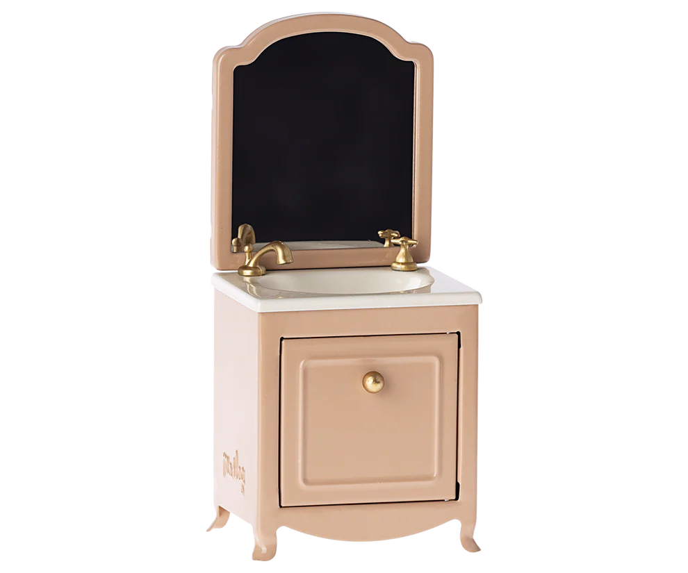 Miniature Sink Dresser in Rose - Maileg