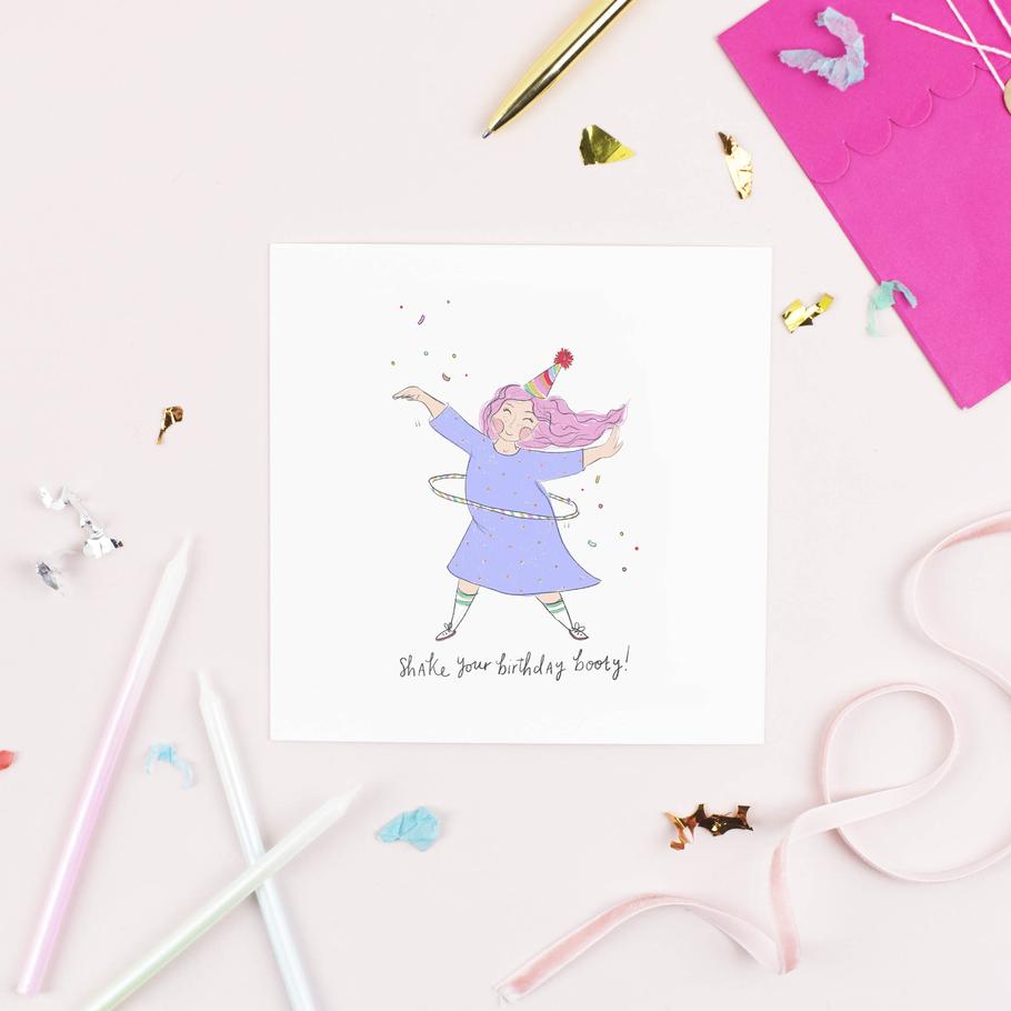 Shake Your Birthday Booty Card