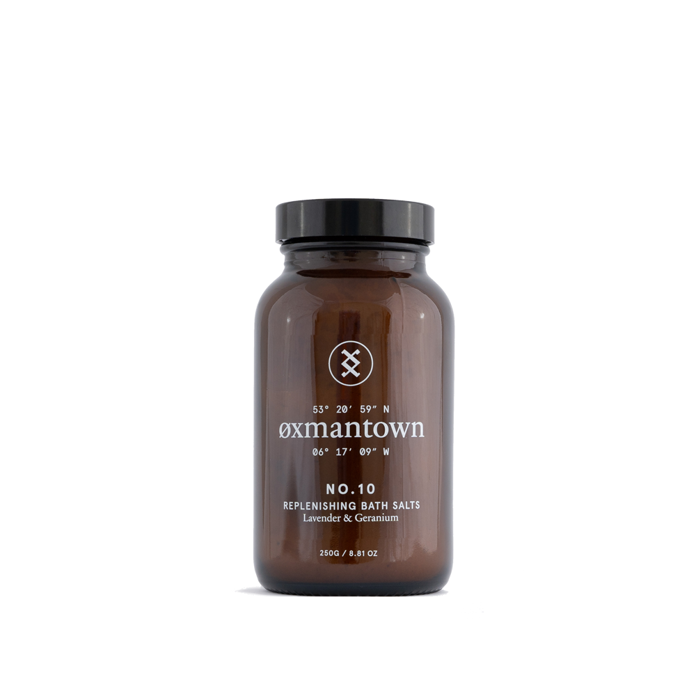 No10. Replenishing Bath Salts with Lavender & Geranium - Oxmantown Skincare