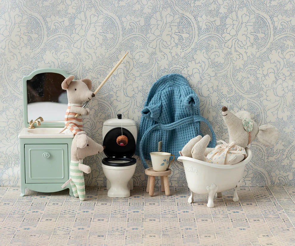 Miniature Sink Dresser in Mint - Maileg