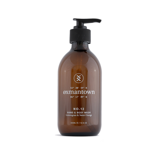 No12. Lemongrass & Sweet Orange Hand & Body Wash - Oxmantown Skincare