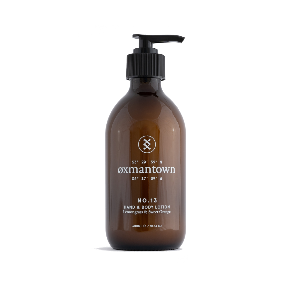 No13. Lemongrass & Sweet Orange Hand & Body Lotion - Oxmantown Skincare