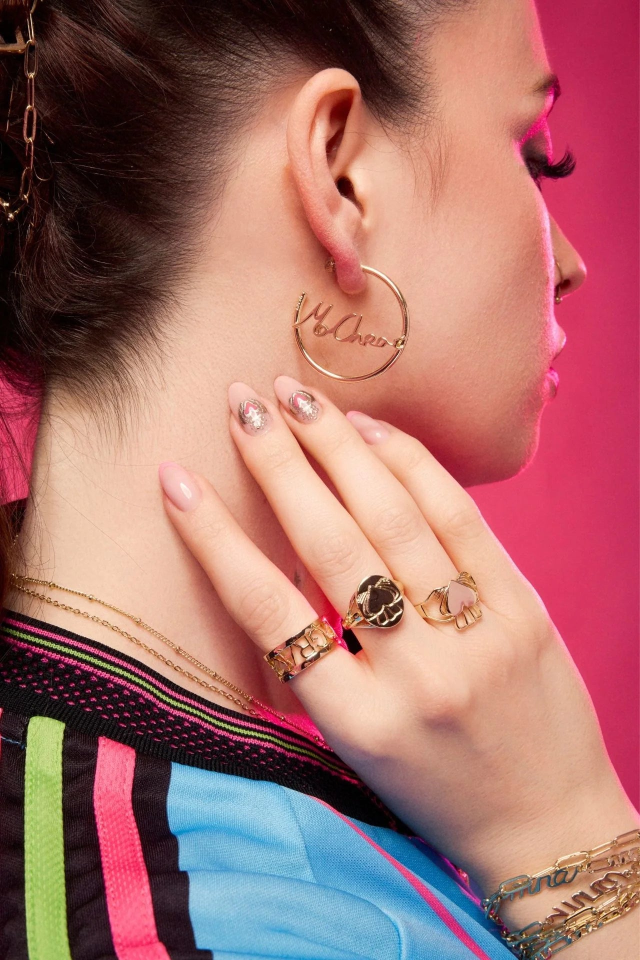 Mo Chroi Gold Hoop Earrings