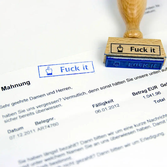 Fuck it stamp