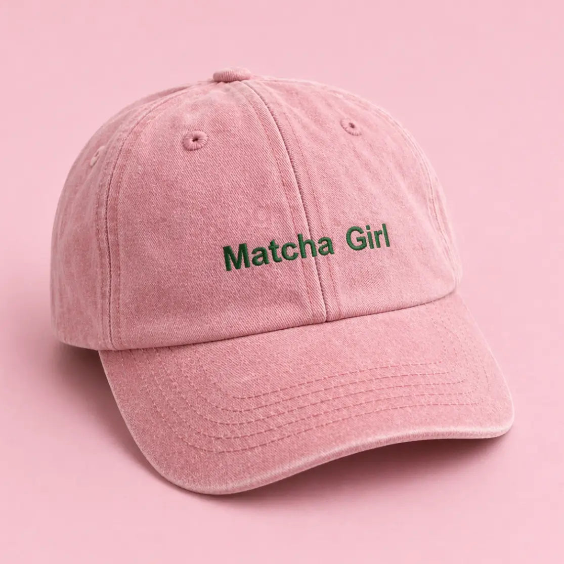 Matcha Girl Cap