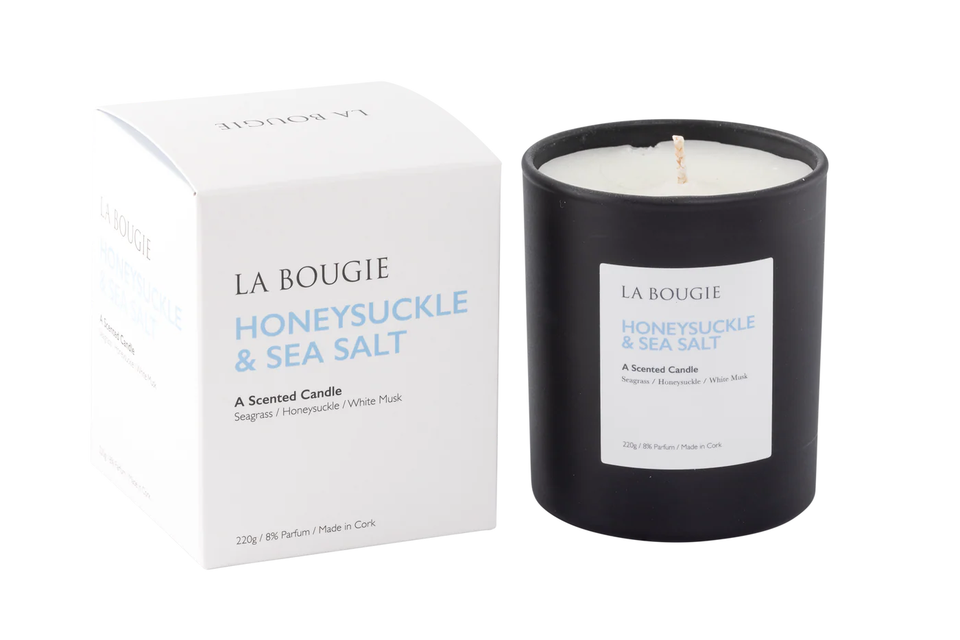 Honeysuckle & Sea Salt Candle