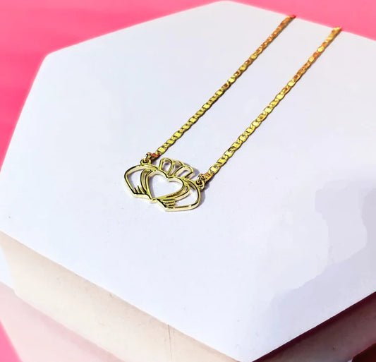 Have my heart Claddagh Silver Necklace