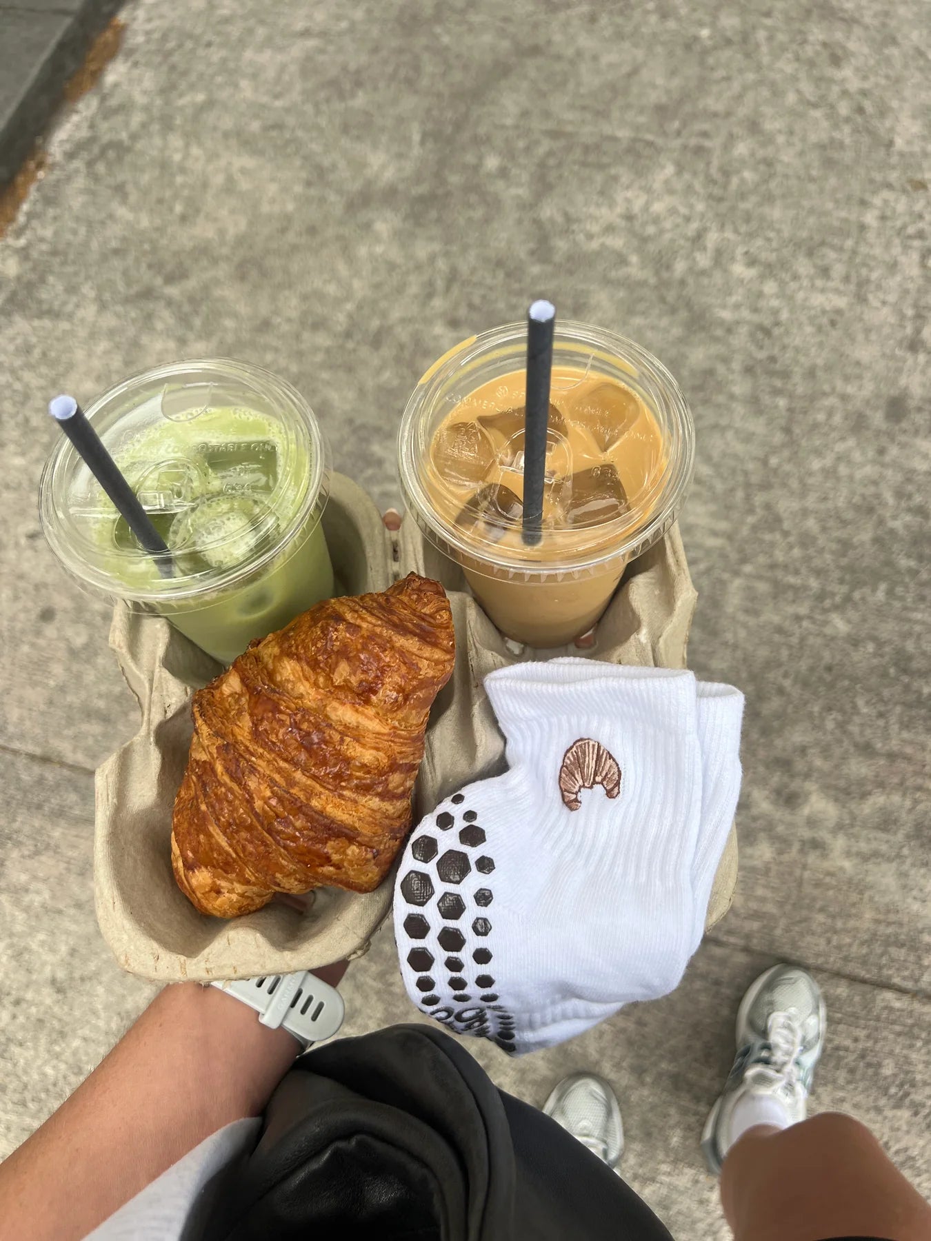 The Croissant Pilate Socks