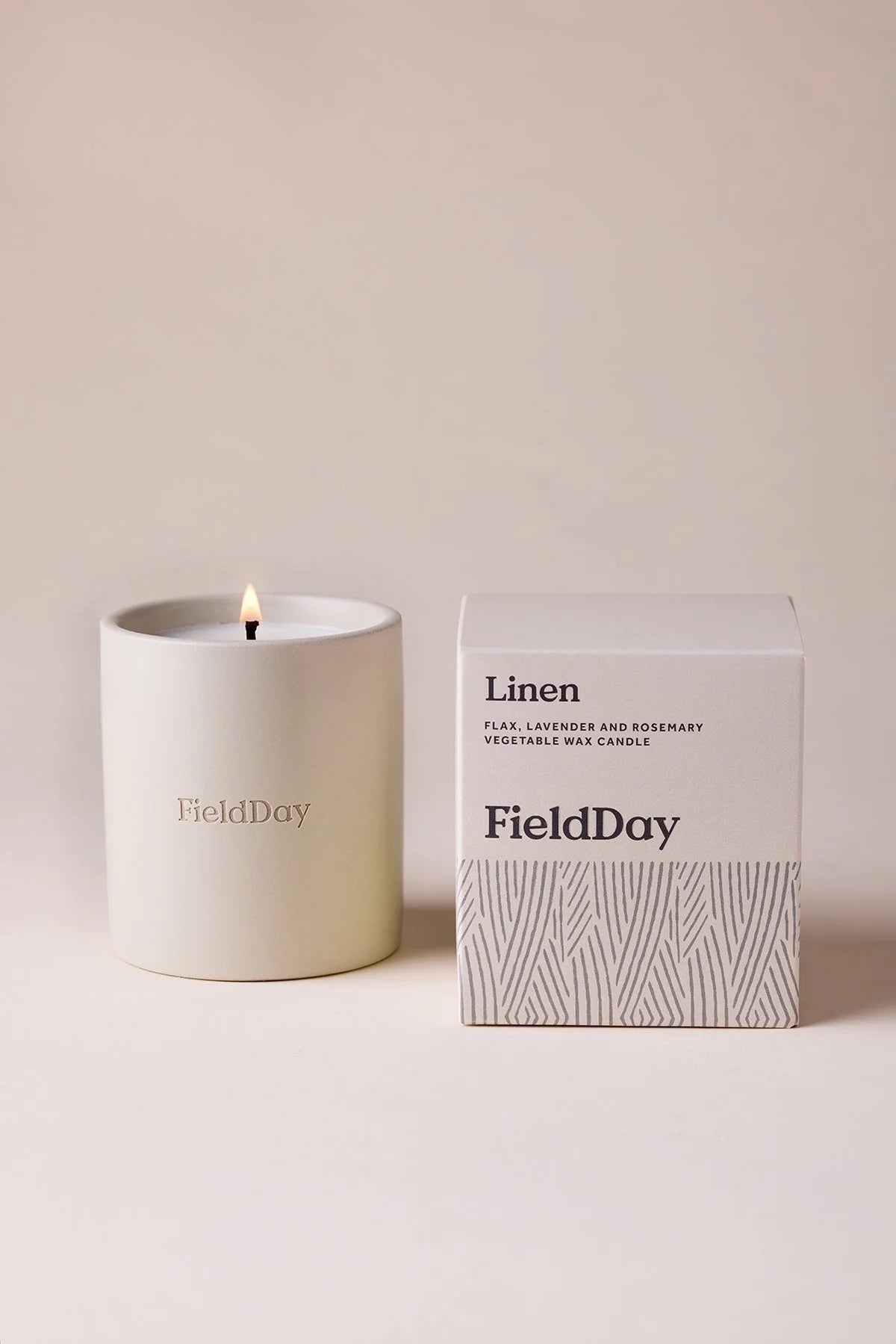 Linen candle