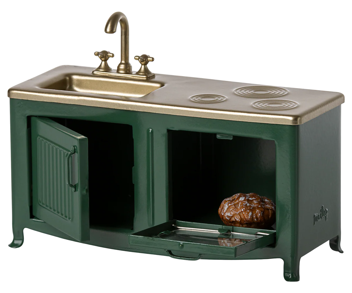 Mouse Kitchen Dark Green