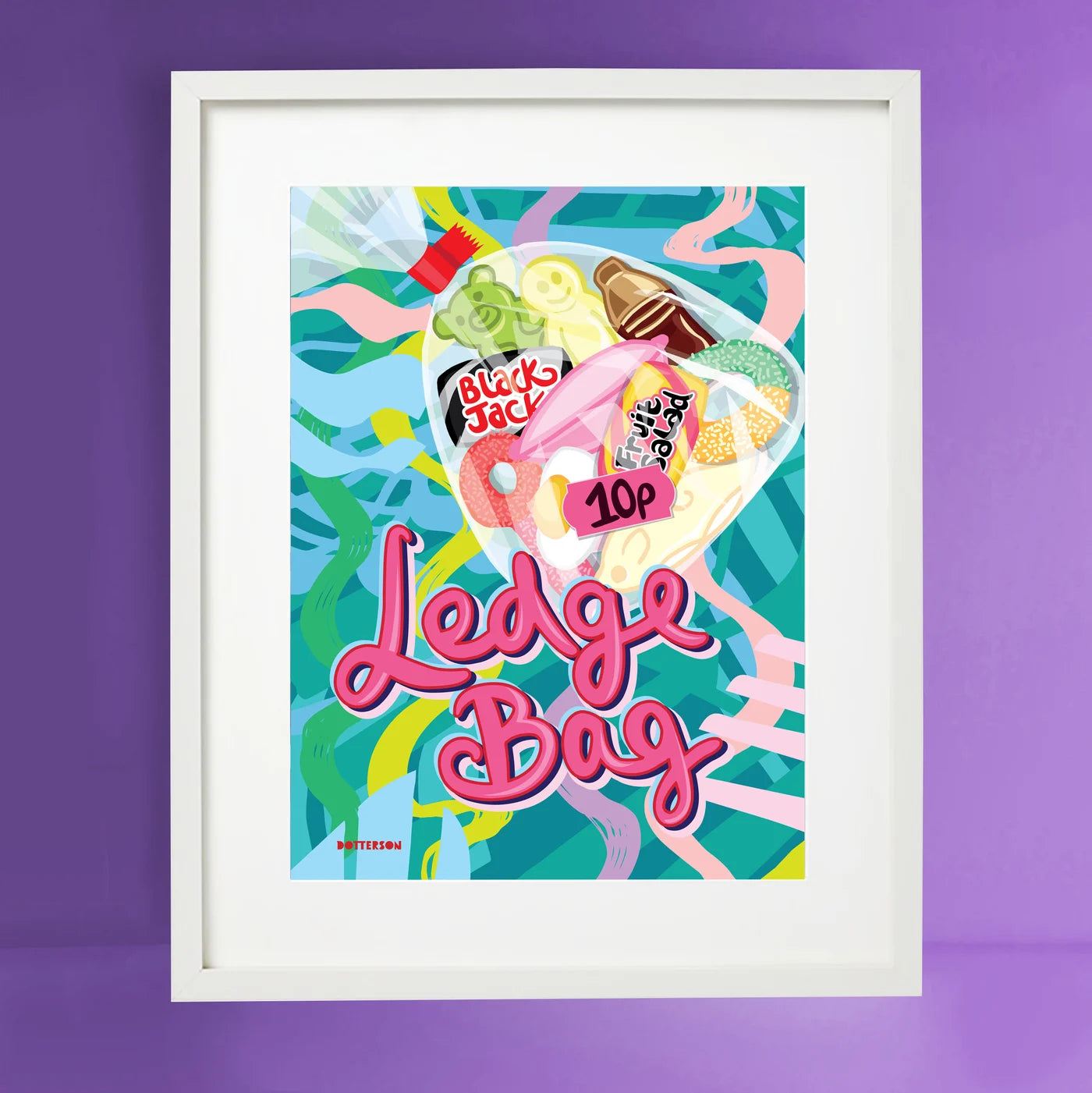 Ledge Bag A3 Print