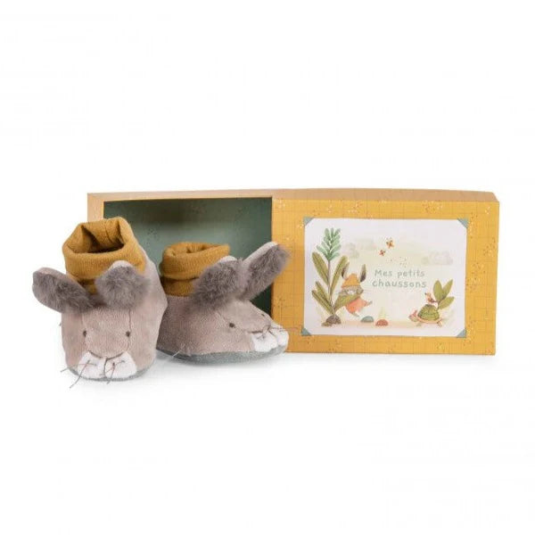 Rabbit baby slippers